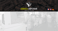Desktop Screenshot of debiol-defosse.com