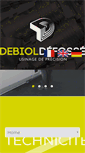 Mobile Screenshot of debiol-defosse.com